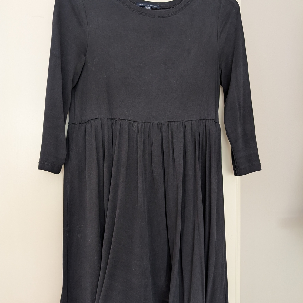 AE Charcoal Babydoll Dress - S